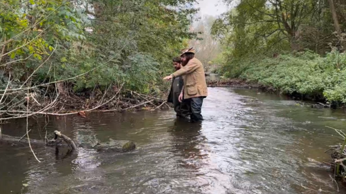 Bobby Dean MP at Wandle Restoration