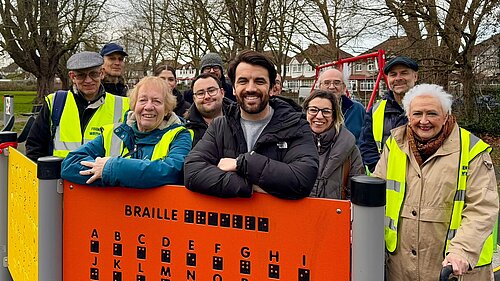 New Play Equipment Installed at Wrythe Rec